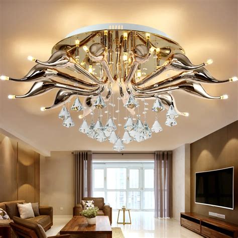 Simple modern living room LED Ceiling Lights modern designer light ...