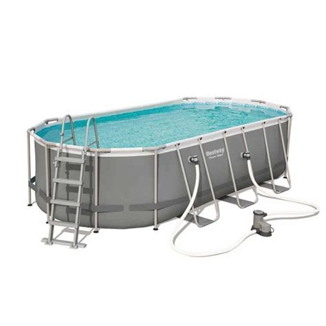 Bestway Piscina Fuori Terra Ovale Power Steel X X Cm