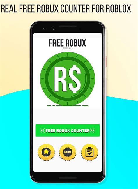 Free Robux Counter Cho Android Tải Về Apk