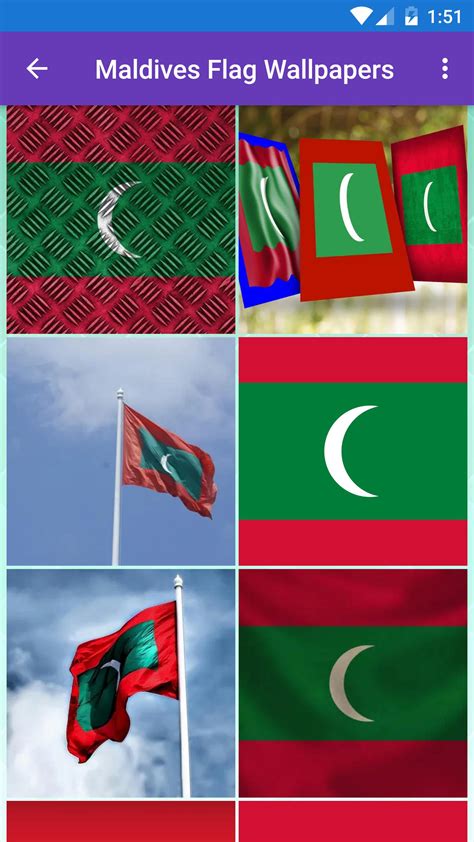 Maldives Flag Wallpapers Wallpapersafari