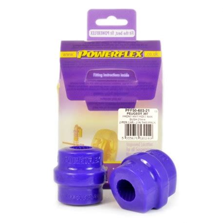 Powerflex Front Anti Roll Bar Bush 21mm Peugeot 308 2007 2014 Races