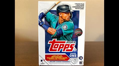 2023 Topps Series 1 Blaster Box Youtube