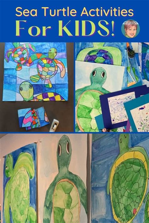 Fun Sea Turtle Activities For Kids Art With Jenny K Turtle