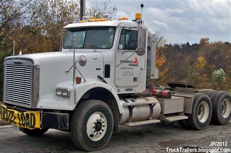 Truck Trailer Transport Express Freight Logistic Diesel Mack Peterbilt