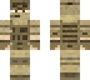 Minecraft Military Skin Template