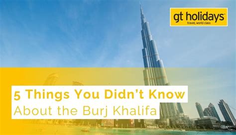 All That You Must Know About The Burj Khalifa Dubai