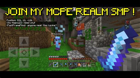 Join My Mcpe Realms Smp Server Realm Code Minecraft Pocket Edition