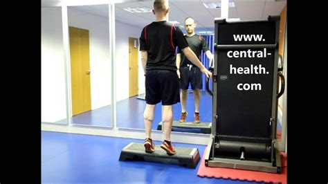 Double Leg Calf Raise Off Step Central Health Physiotherapy