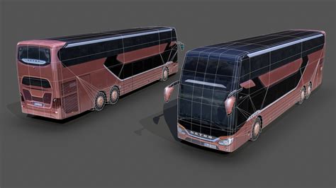 Setra s 531 dt model - TurboSquid 1406717