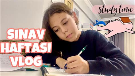 SINAV HAFTASI VLOG part 2 Ders Çalışma Günlüğü Tuana Zeybek YouTube