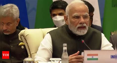 Sco Pm Modi Attends Sco Summit Key Points India News Times Of India