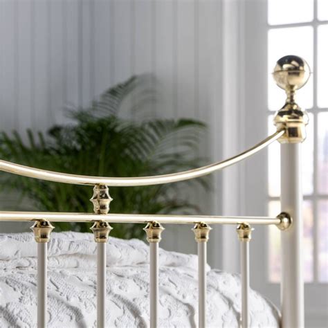 Wrought Iron And Brass Bed Co Lottie Brass Bed Glasswells