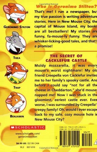 Libro The Secret Of Cacklefur Castle Di Geronimo Stilton