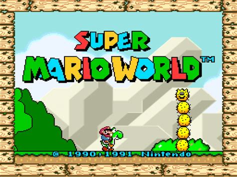 Super Mario World Museo Snes