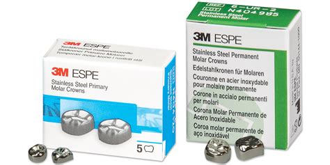 3M™ stainless steel molar crowns | Safco Dental Supply