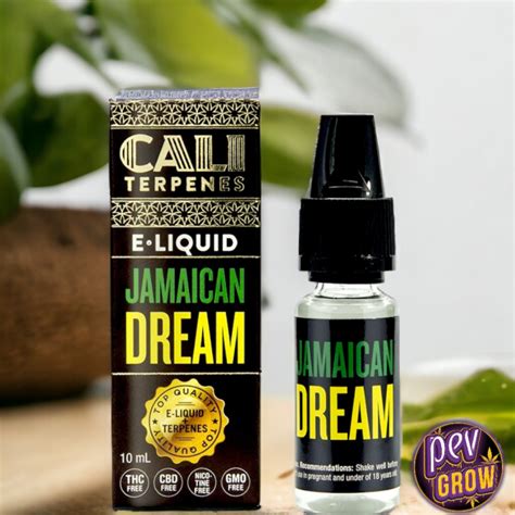 Compra Líquido Vaper Jamaican Dream Cali Terpenes en Pevgrow