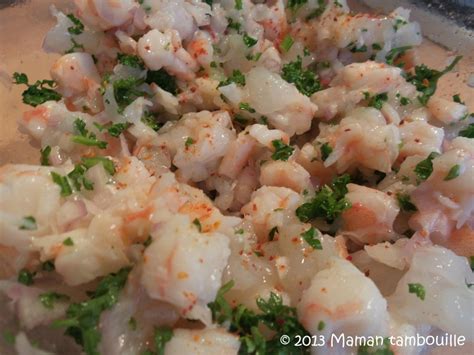 Aumonière de langoustines et sa bisque Maman Tambouille