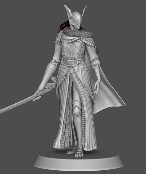 Malenia From Elden Ring For 3d Print R Zbrush