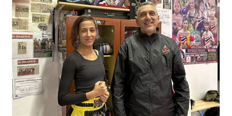 Saint Tienne De Saint Geoirs Une Championne De Boxe Muay Tha En