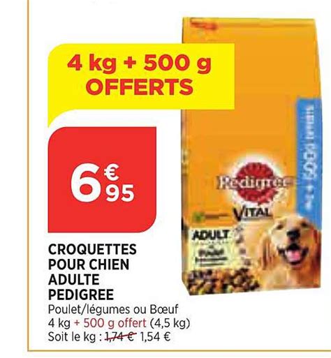 Promo Croquettes Pour Chien Adulte Pedigree chez Maximarché iCatalogue fr