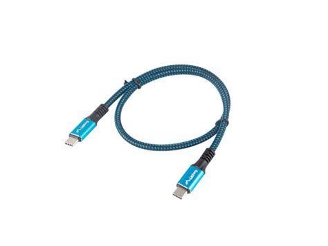 Cables USB CABLE USB C 4 0 LANBERG MACHO MACHO 0 5M 100W 8K 30HZ NEGRO