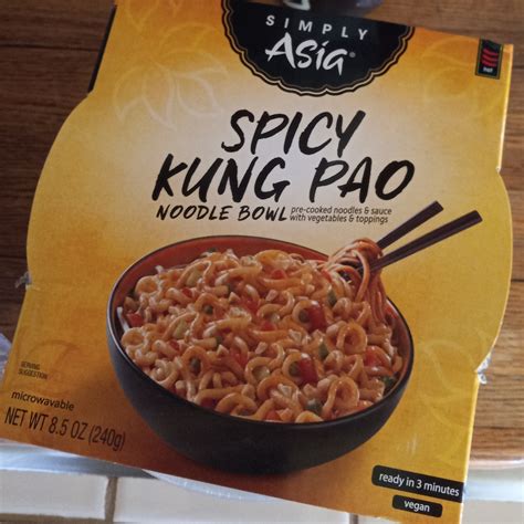 Simply Asia Spicy Kung Pao Noodle Bowl Reviews Abillion