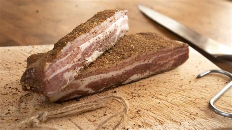 Easy Homemade Pancetta Recipe Cured In The Fridge Perfect For