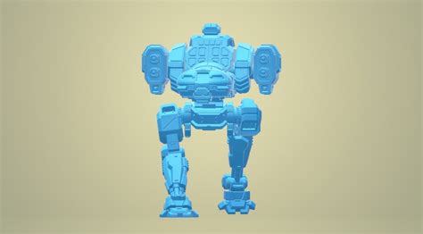 Jenner Iic By Pmw Alternate Battletech Mechwarrior Etsy