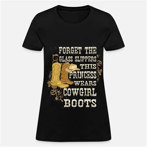 Shop Cowgirl T Shirts Online Spreadshirt