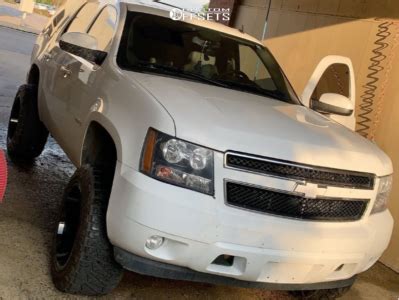 2009 Chevrolet Tahoe With 20x12 51 ARKON OFF ROAD Lincoln And 33 12