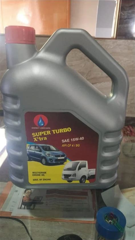 W Super Extra Turbo Engine Oil Can Of Litre At Rs Bottle In