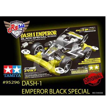 Tamiya Dash Emperor Ms Chassis Limited Edition Black Special