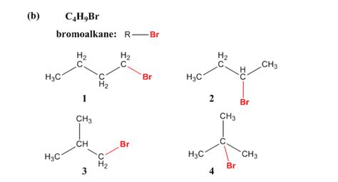 C4h9br Isomers