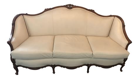 French Cream De La Cream Sofa Chairish