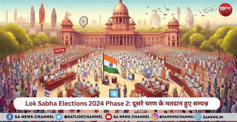 Lok Sabha Elections 2024 Phase 2 दूसरे चरण के मतदान हुए सम्पन्न