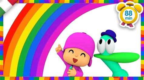 Pocoyo Italiano Sopra L Arcobaleno Min Video E Cartoni