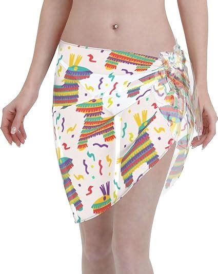 Oaieltj Women Beach Sarong De Mayo Fiesta Women Short Sarongs Beach