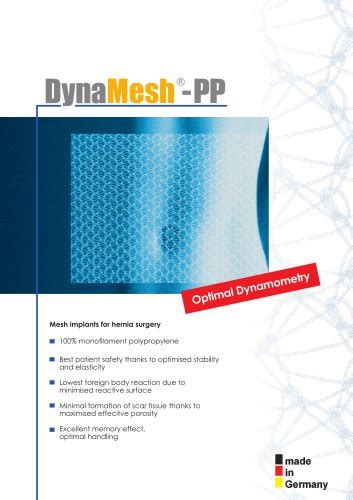 Dynamesh Endolap Surgical Mesh Implants Hernias Kebomed Hot Sex Picture