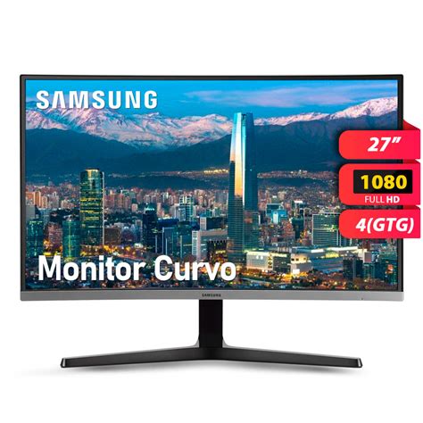 Ripley Monitor Samsung Curvo Full Hd Hdmi Negro Lc R Fhlxpe