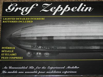 Hawk Models Th Graf Zeppelin Model Kit New In Sealed Box