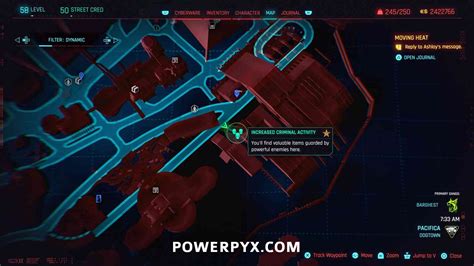 Cyberpunk 2077 All Increased Criminal Activity Locations