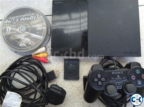 Sony Playstation 2 Slim Black ClickBD