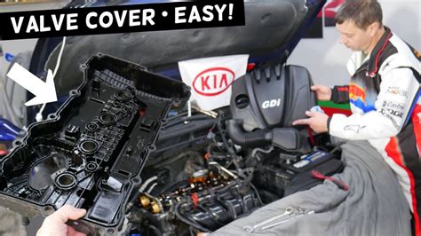 KIA OPTIMA VALVE COVER REMOVAL REPLACEMENT YouTube