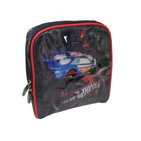 Lancheira térmica Hot Wheels Mão Costas Luxcel Lancheira Infantil Magazine Luiza