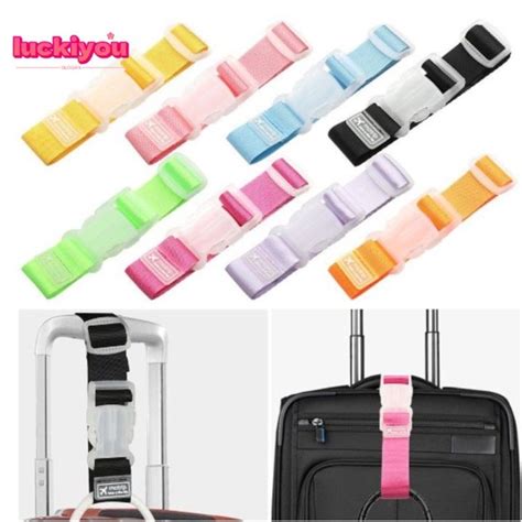 LuckiyouNylon Multipurpose Adjustable Portable Baggage Belt Travel