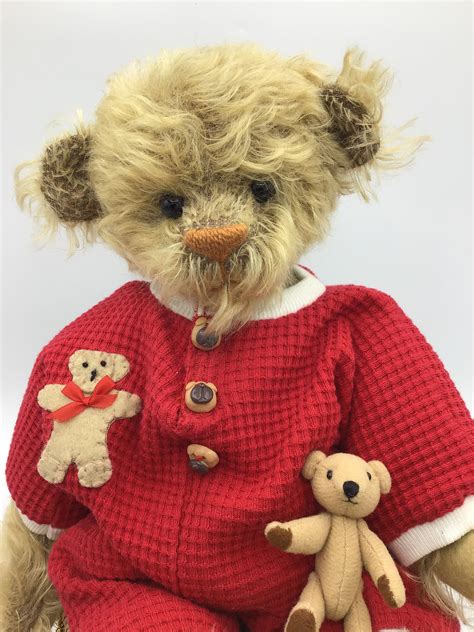 Handmade Mohair Teddy Bear Willy Etsy