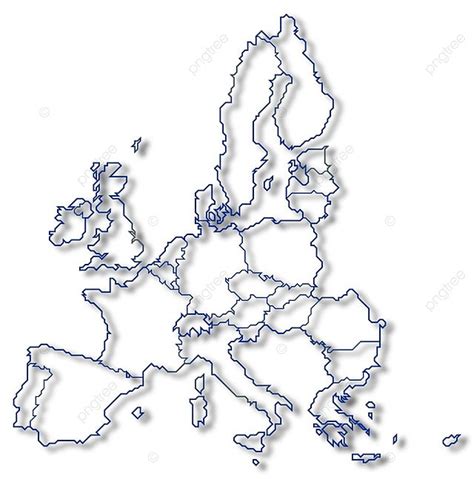 Mapa De La Union Europea Mapa Politico De La Union Europea Con Los