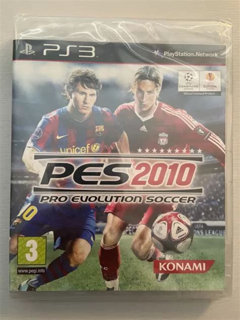 PRO EVOLUTION SOCCER 2010 Sony PlayStation 3 PS3 GAME PES NEW SEALED