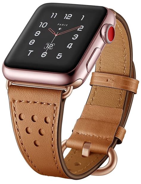 Tech Protect Milano Do Apple Watch Mm Br Zowy Pasek Niskie