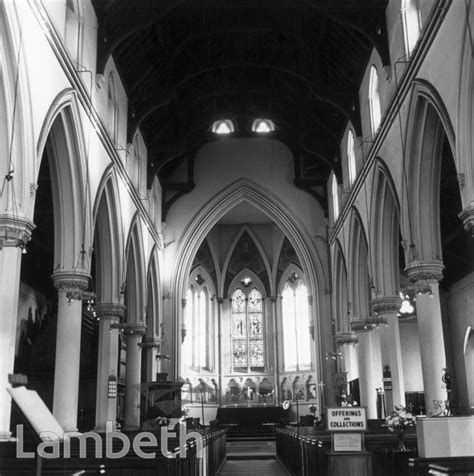 ST BARNABAS CHURCH INTERIOR, GUILDFORD ROAD, SOUTH LAMBETH - LandmarkLandmark